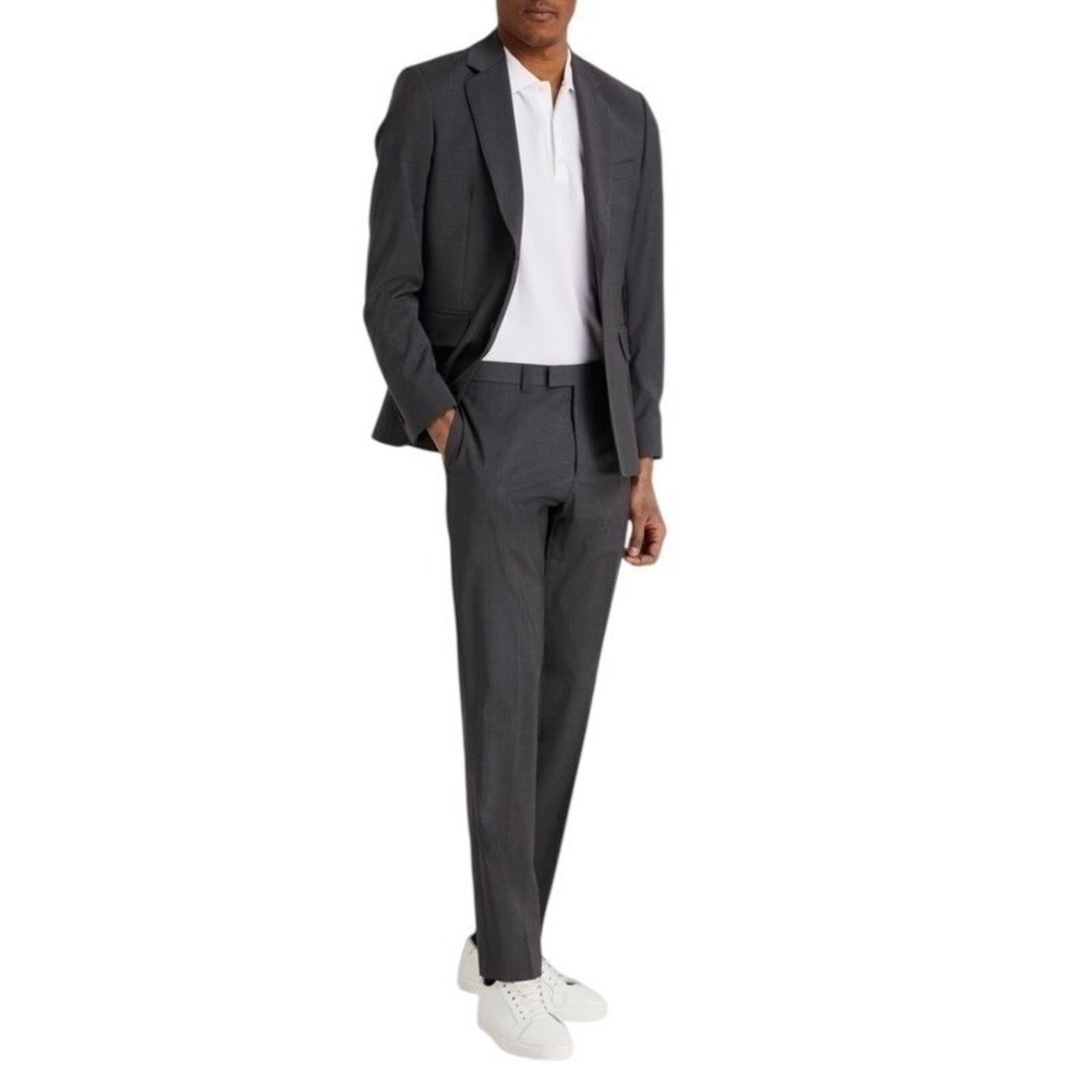 Sandro Wool Men's Suit Pants and Jacket XL NWT Size 40 Inseam 32"